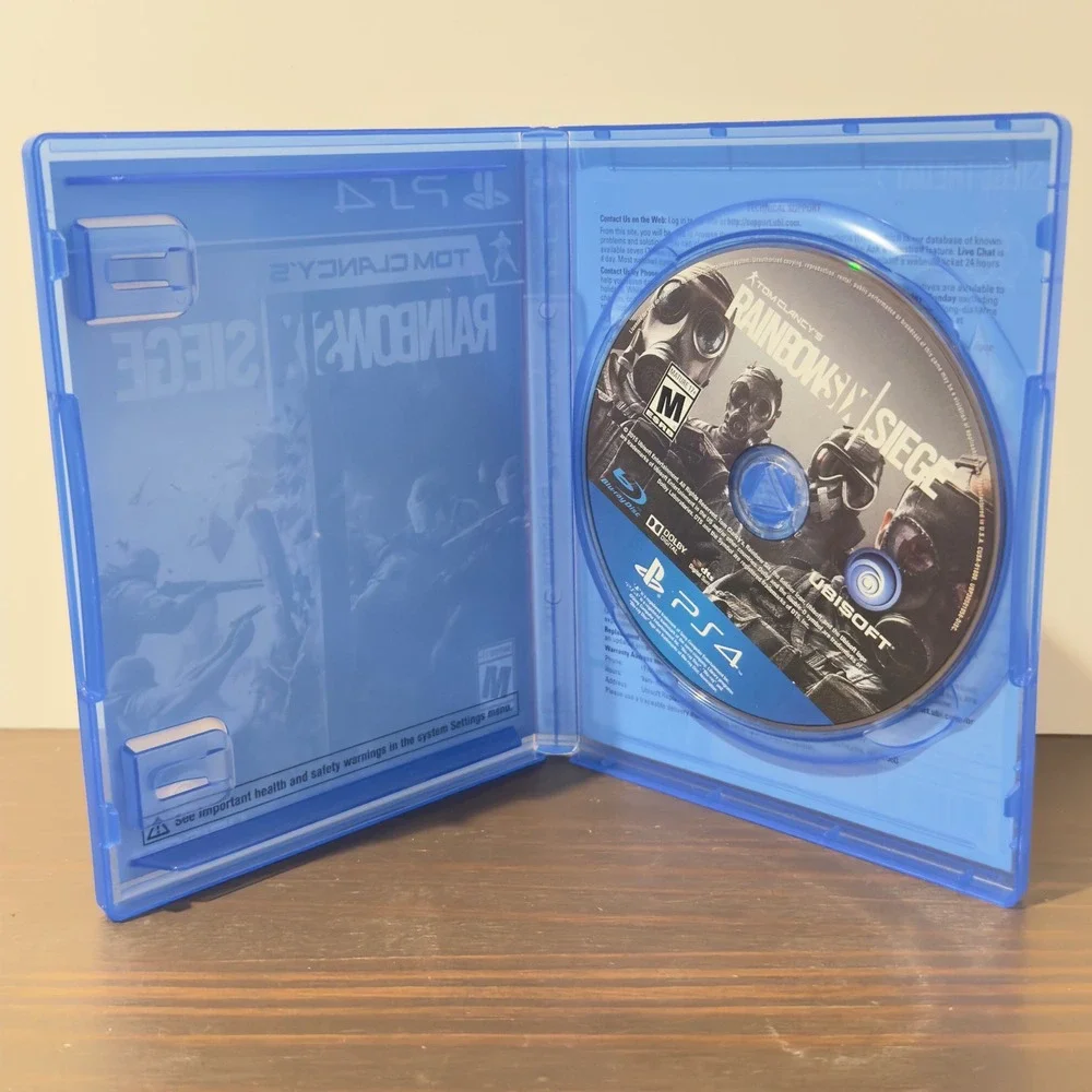 PlayStation 4 PS4 Game Ubisoft Lot Uncharted 4 Ghost Recon Rainbow Six Crew